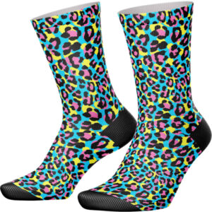 Chaussettes de course CURLYNAK Running Socks – Vert / Multicolore – taille 35/38 2025