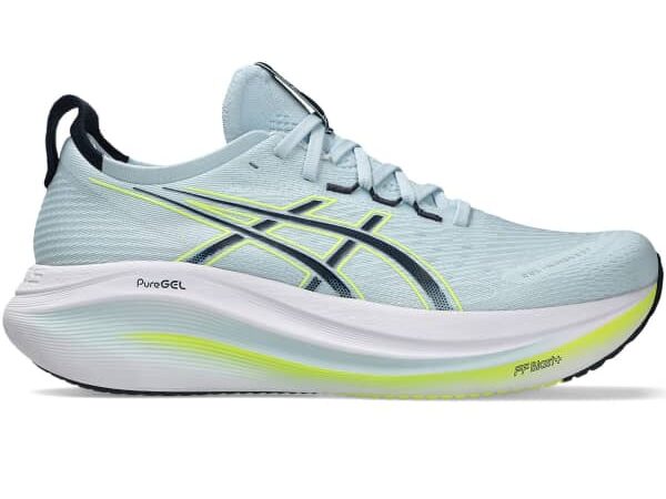 Chaussure de course ASICS Gel-nimbus 27 - Bleu - taille 40 1/2 2025