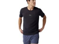 Brooks High Point Short Sleeve 2.0 - Tee-shirt technique homme noir taille S 2025