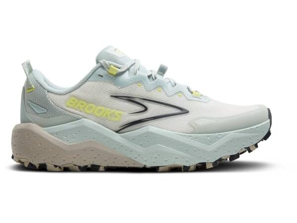 Brooks Caldera 8 - Chaussures de trail pour femme - Bleu / Blanc - Taille 38 1/2