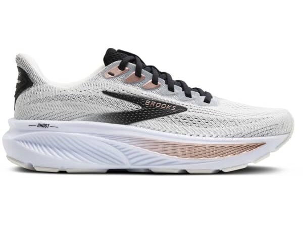 Chaussure de running Brooks Ghost 17 pour femme - Blanc - Taille 36 2025