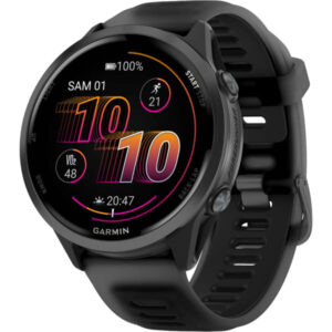 Montre GPS connectée Garmin Forerunner 570 47mm Noir Unique 2025