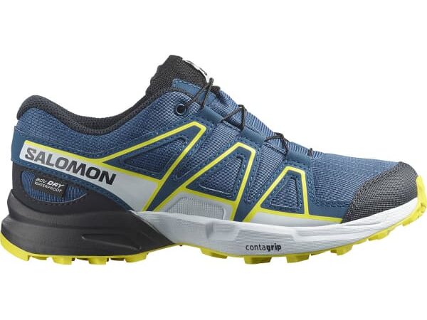 Chaussure de running enfant SALOMON Speedcross Wp J - Bleu - taille 29 2025