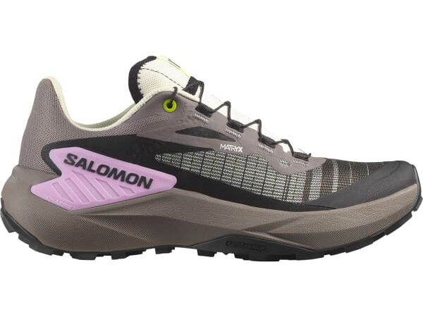 Chaussure de trail running Salomon Genesis W - Gris / Noir / Rose - taille 36 2/3