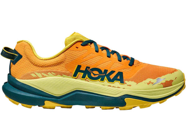HOKA ONE ONE Torrent 4 - Chaussure de Trail pour Homme - Orange / Jaune - Taille 41 1/3