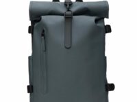 Sac à dos RAINS Rolltop Rucksack Large W3 Bleu Unique 2025