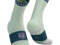 Chaussettes de trail COMPRESSPORT Pro Racing Socks V4.0 - Vert - Taille 35/38 2025