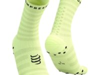 COMPRESSPORT Pro Racing Socks V4.0 Ultralight Run High - Vert / Jaune - taille 35/38 2025