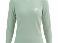 Tee-shirt technique à manches longues pour femme COMPRESSPORT Performance Ls Tshirt W - Vert - taille XS 2025