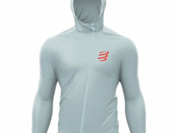 Veste imperméable COMPRESSPORT Hurricane Waterproof 10/10 - Gris - Taille S 2025