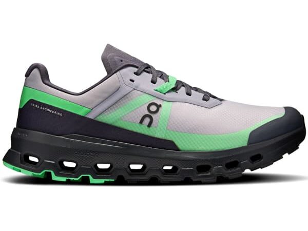 ON RUNNING Cloudvista 2 M - Chaussures de trail homme - Noir / Gris / Vert - taille 40 1/2 2025
