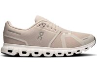 Chaussures de course On Running Cloud 6 pour homme - Gris / Beige - Taille 41