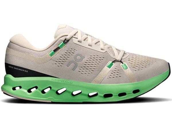 Chaussures de running ON RUNNING Cloudsurfer 2 M Gris / Vert - taille 40 1/2