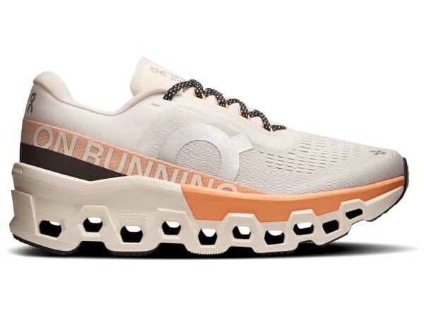 ON RUNNING Cloudmonster 2 W - Chaussure de running femme blanc/orange taille 36 1/2 2025