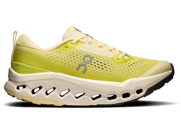 Chaussure de trail ON RUNNING Cloudsurfer Trail 2 W - Jaune / Beige - Taille 37 2025
