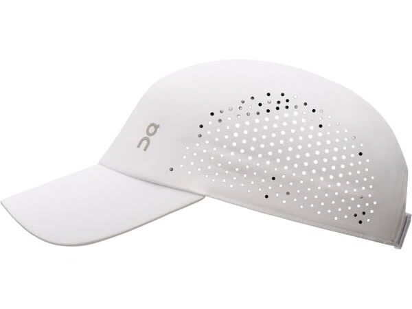 Casquette de running ON RUNNING Lightweight Cap Blanc taille Unique 2025