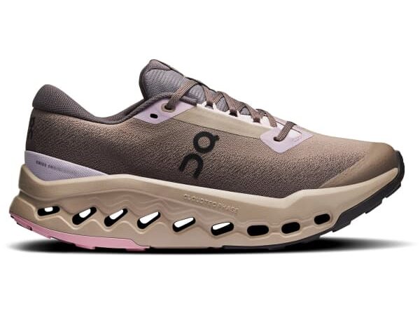 Chaussure de trail ON RUNNING Cloudsurfer Trail 2 Wp W - Marron / Violet - Taille 37 1/2 2025