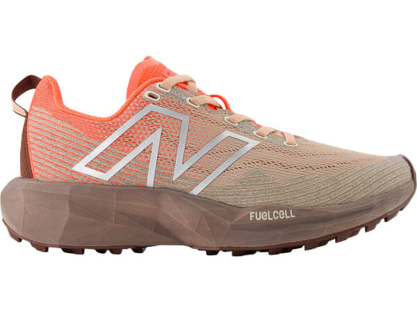 Chaussure de trail femme New Balance Fuelcell Venym W - Marron / Orange - Taille 36 1/2 2025