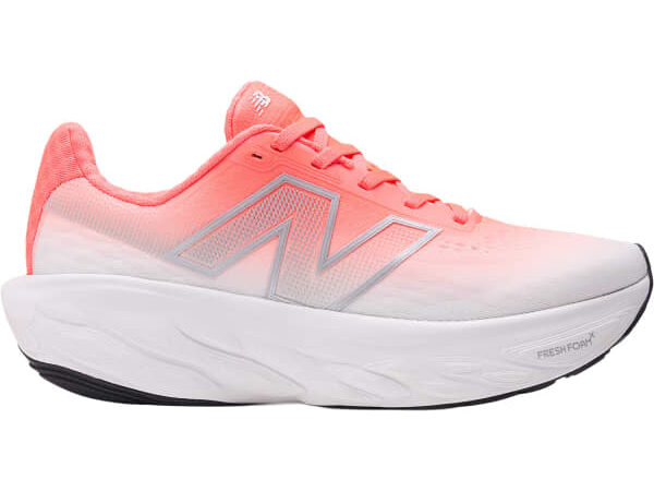 Chaussures de course New Balance Fresh Foam X 1080 V14 pour femme - Blanc / Rose