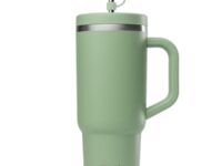QWETCH Travel Cup Insulated Inox 900ml Vert Unique 2025