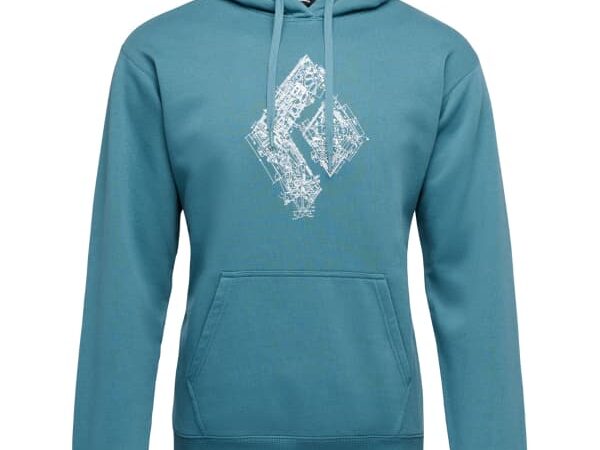Sweat à capuche Black Diamond Engineered Diamond Po - Bleu - taille XL 2026