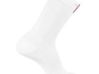 Chaussettes de running SALOMON S/lab Glide Crew - Blanc - taille 36/38 2025