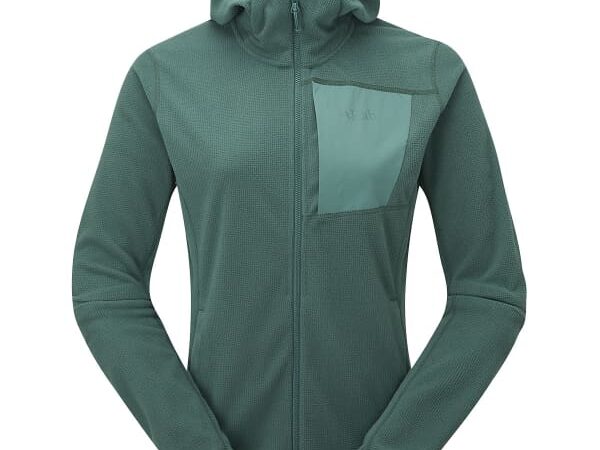 Veste technique à capuche Rab Tecton Hoody W pour femme - Vert - Taille 8