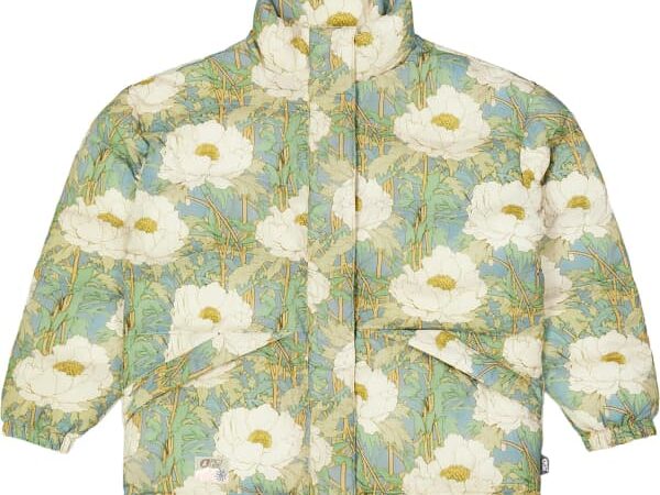 Doudoune Picture Flib Puffer Jkt pour femme - Bleu / Vert / Blanc