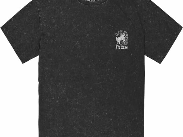 T-shirt graphique homme PICTURE Picturide Tee - Noir - taille XS 2026