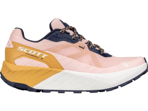 Chaussures de trail SCOTT W's Kinabalu 3 - Rose / Blanc / Jaune - taille 37 1/2 2025
