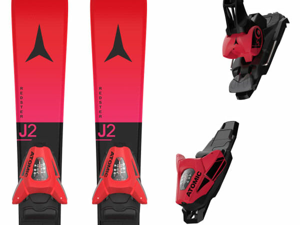 Pack ski Atomic Redster J2 70-90 Red Tension/blk + C 5 Gw Red/blk 26 - Noir / Rouge - modèle 2026 - taille 70