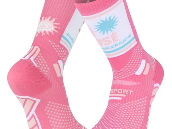 Chaussettes de trail BV SPORT Trail Collector Nutri Rose - Rose - taille 36/38 2025