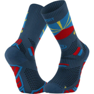Chaussettes BV SPORT Trail Ultra 2 High Reunion – Bleu – Taille 36/38 2025