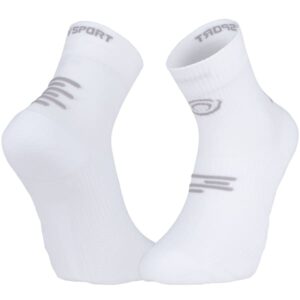 Chaussettes de running BV SPORT Run Marathon 2 Mid – Blanc – taille 36/38 2025