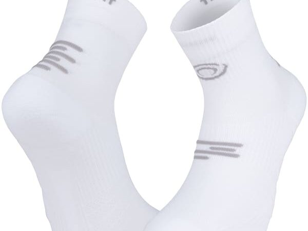 Chaussettes de running BV SPORT Run Marathon 2 Mid - Blanc - taille 36/38