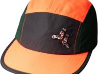 Casquette BV SPORT 5 Panel Dbdb - Noir / Orange - Taille Unique 2025