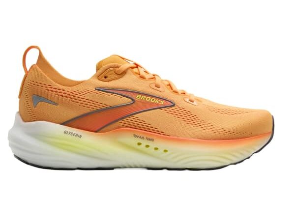 Chaussure de running Brooks Glycerin 22 - Orange - Taille 40 1/2 2025