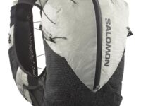 SALOMON S/lab Adventure 20 Set Noir / Blanc S 2025 Gilet d'hydratation pour trail et running