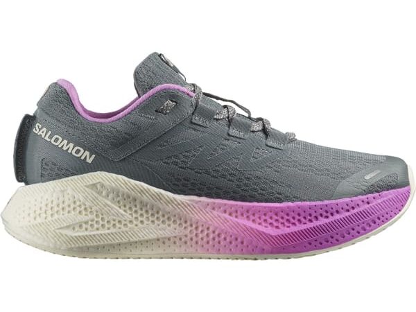 Chaussure de course SALOMON Aero Glide 3 W - Gris / Rose - taille 36 2025