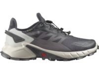 Chaussure de trail Salomon Supercross 4 GTX W - Gris / Noir - Taille 36 2025