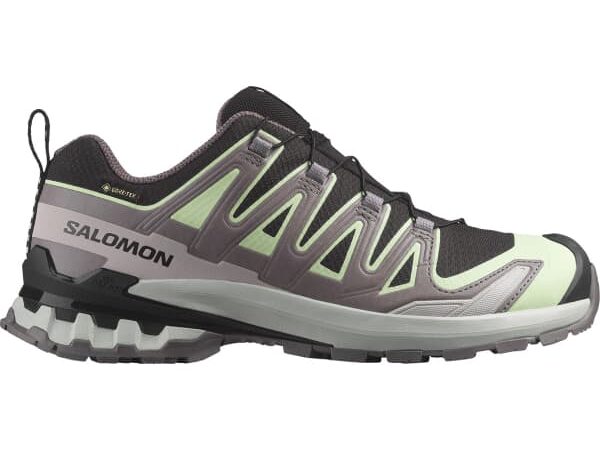 Chaussures de trail SALOMON Xa Pro 3d V9 Gtx W - Noir / Violet / Vert - taille 36 2025