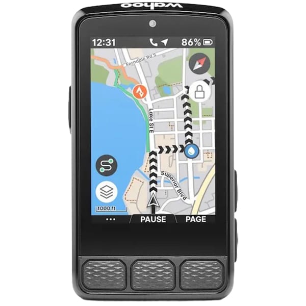 Compteur GPS pour vélo WAHOO Elemnt Roam 3 Noir Unique 2025