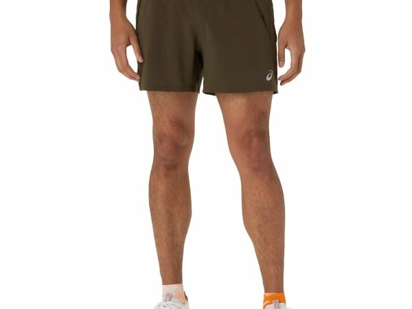 ASICS Road 5in Short - Marron - taille S 2025