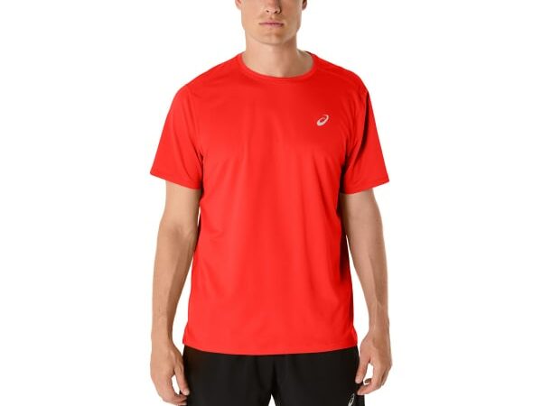 Tee-shirt technique ASICS Core Ss Top Rouge taille S 2025
