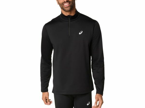 ASICS Core Ls 1/2 Zip Winter Top - Noir - taille S 2025