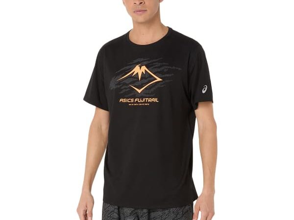 ASICS Fujitrail Logo Ss Top - Tee-shirt à manches courtes de running pour homme