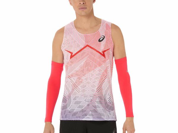 Débardeur de course ASICS Metaspeed Singlet Rouge taille S 2025