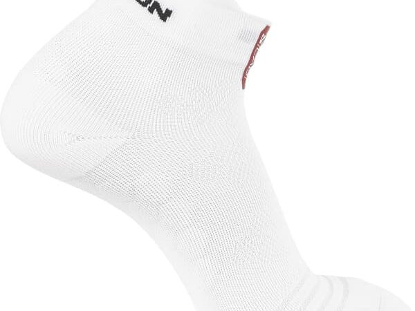 Chaussettes de trail SALOMON S/lab Glide Ankle Blanc 36/38 2025