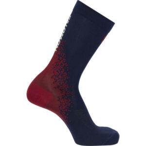 SALOMON Grvl Crew – Chaussettes de trail bleu/rouge taille 36/38