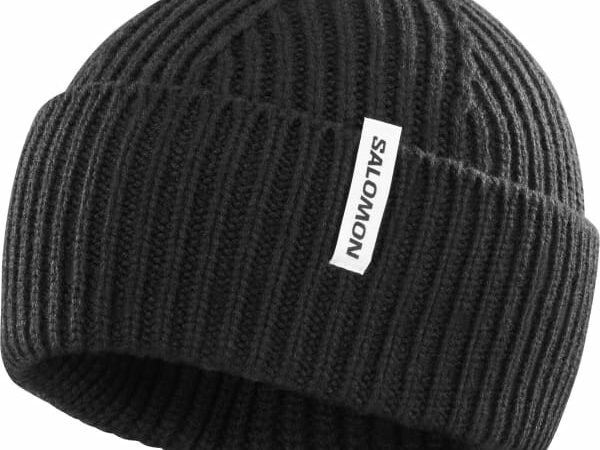 Bonnet SALOMON Snowbird Beanie U Noir taille Unique 2026 pour garder au chaud cet hiver